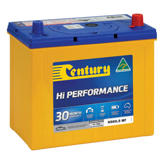 Century Hi Performance Car Battery NS60LS MF, , scaau_hi-res