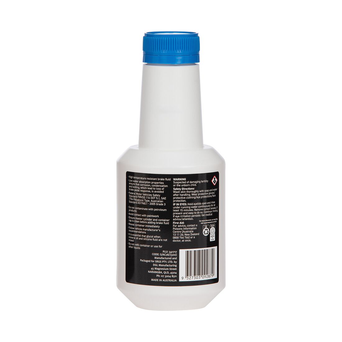 SCA Brake Fluid DOT 5.1 500mL, , scaau_hi-res