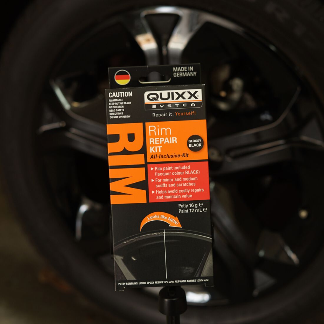 QUIXX Rim Repair Kit (Black Edition), , scaau_hi-res