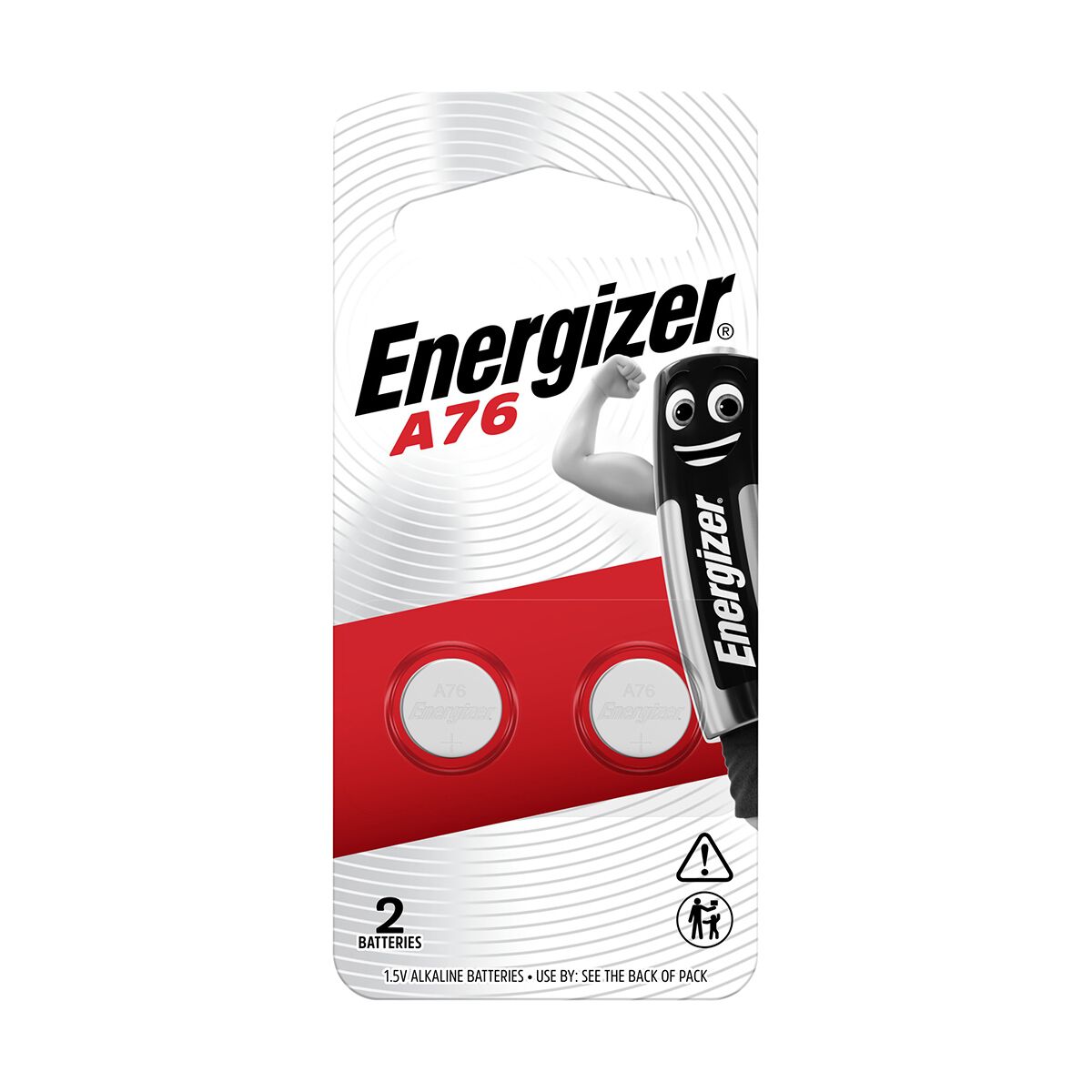 Energizer Alkaline Coin Battery A76 2 Pack, , scaau_hi-res