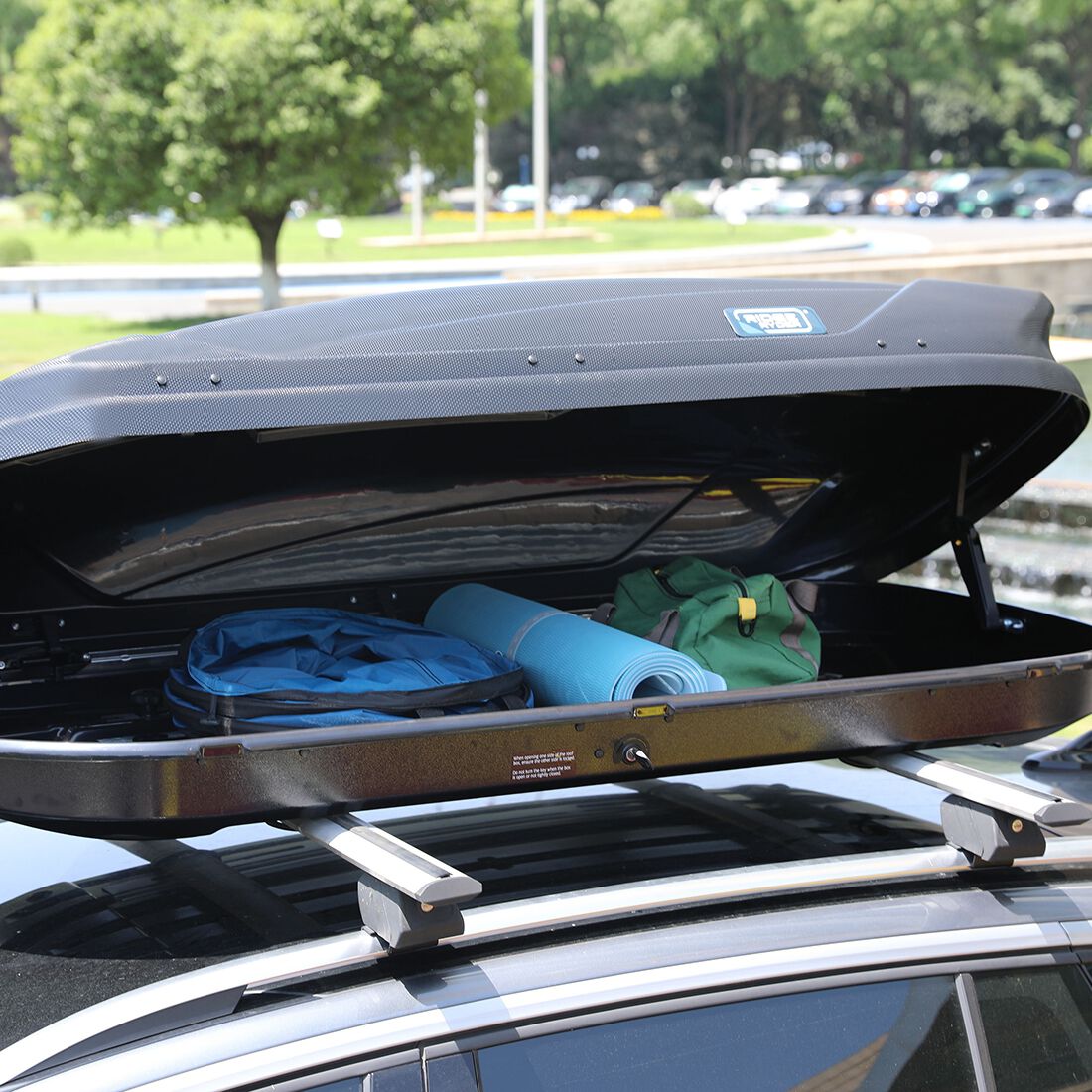 Ridge Ryder 335 Litre Roof Box, , scaau_hi-res