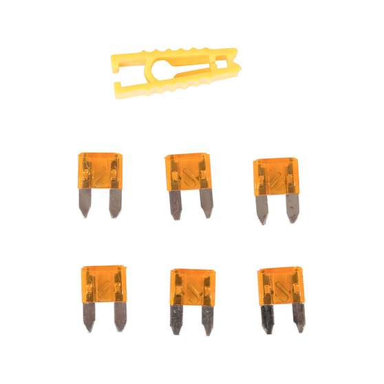 SCA Automotive Fuses - Mini Blade, 5 Amp, 6 Piece, , scaau_hi-res