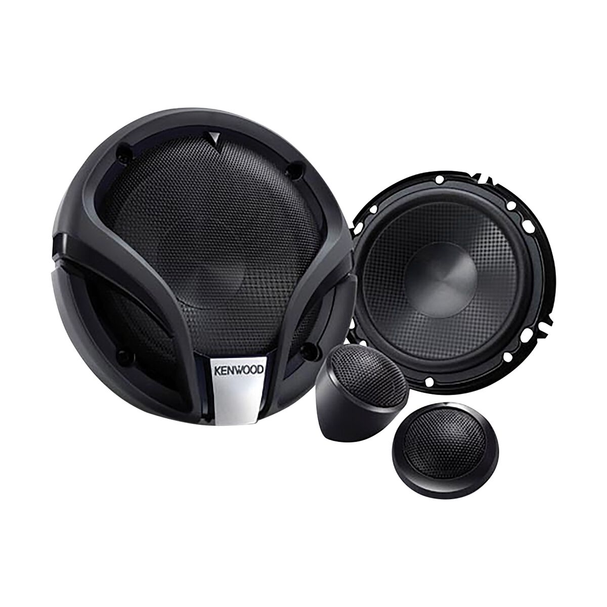 Kenwood KFC-M604P 6.5 Inch Component Speaker System, , scaau_hi-res