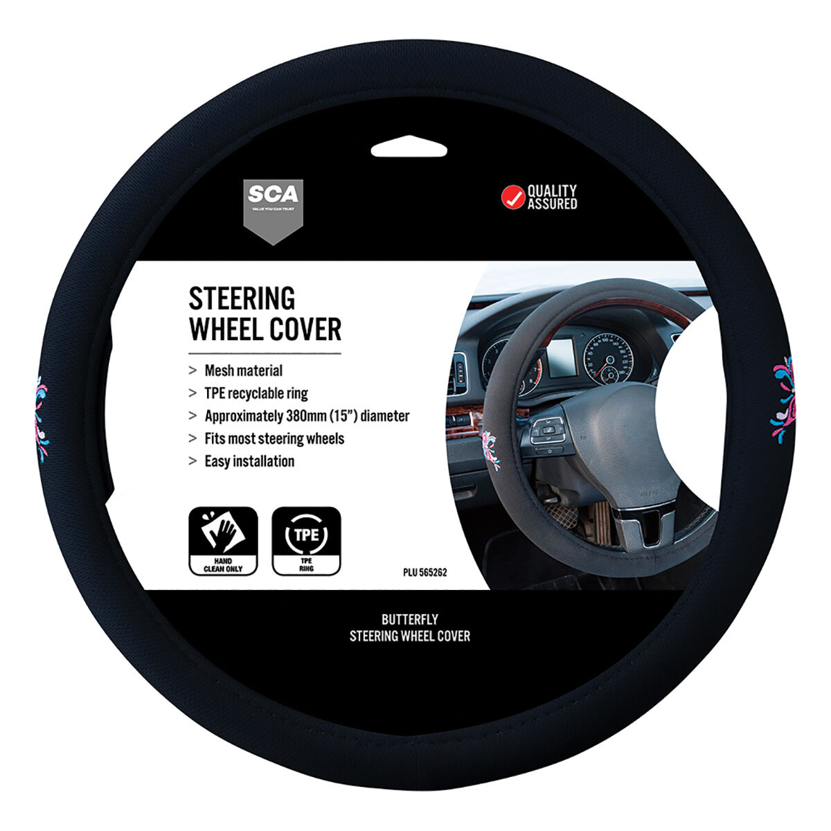 Steering wheel shop cover supercheap
