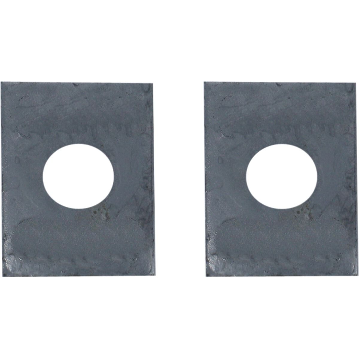 Trojan Axle Pads - 50mm x 50mm x 8mm, Galvanised, 2 Piece, , scaau_hi-res