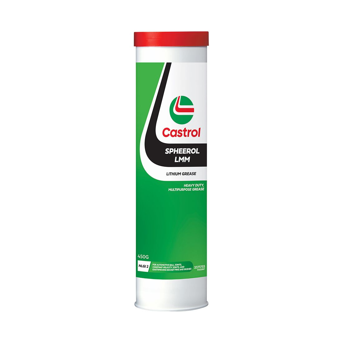 Castrol Grease Cartridge Spheerol LMM 450g, , scaau_hi-res