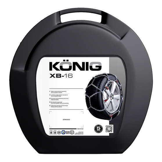 Konig Snow Chains XB16 - 225, , scaau_hi-res