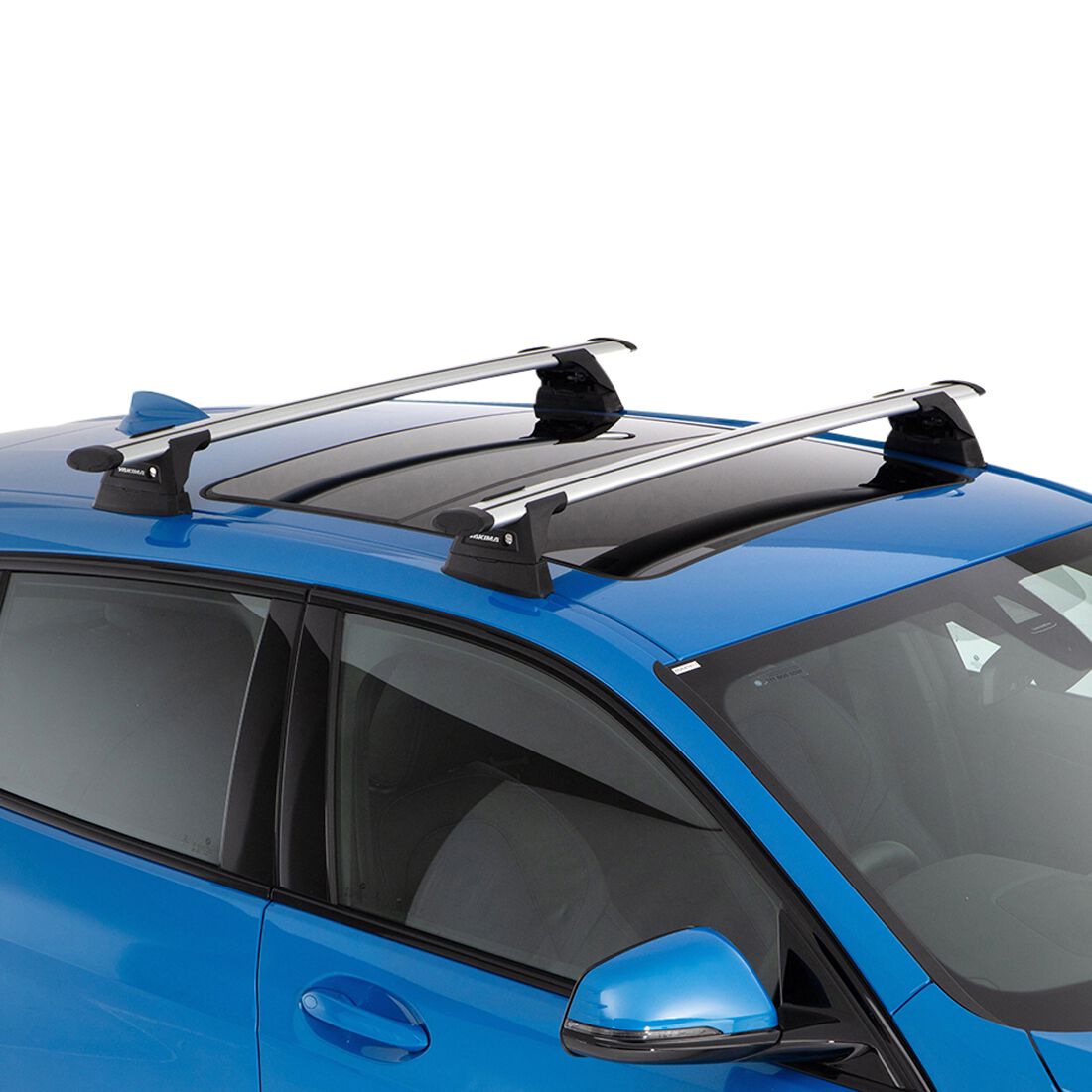 Yakima Thru Bar 120cm Silver Roof Rack Pair - S16Y, , scaau_hi-res