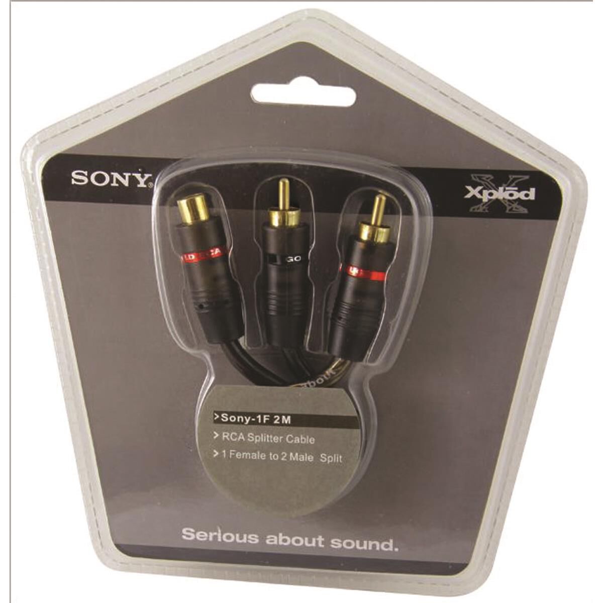 Sony RCA Splitter Cable - 1 Female to 2 