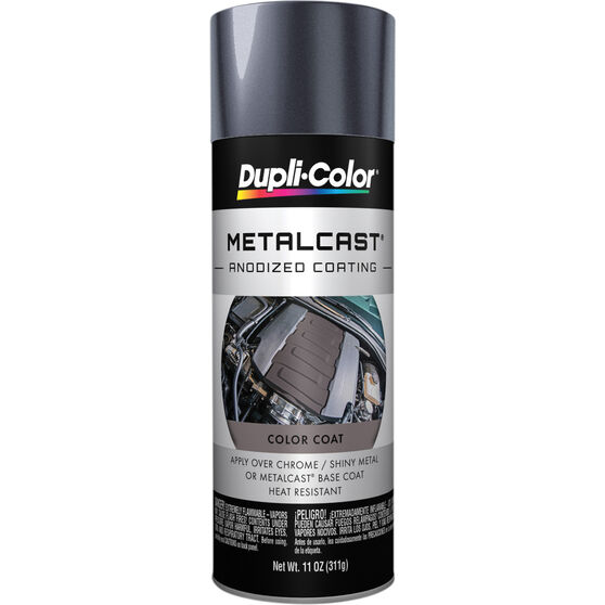 Dupli-Color Metalcast Aerosol Paint Enamel, Smoke Grey Anodized - 311g, , scaau_hi-res