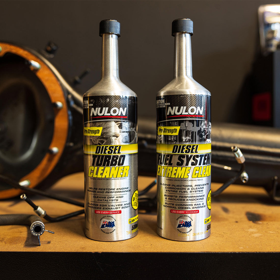 Nulon Pro Strength Diesel Turbo Cleaner - 500ml, , scaau_hi-res