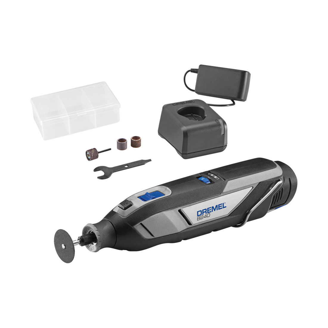 Dremel 8240 Series 12V Rotary Tool Kit 2.0Ah, , scaau_hi-res