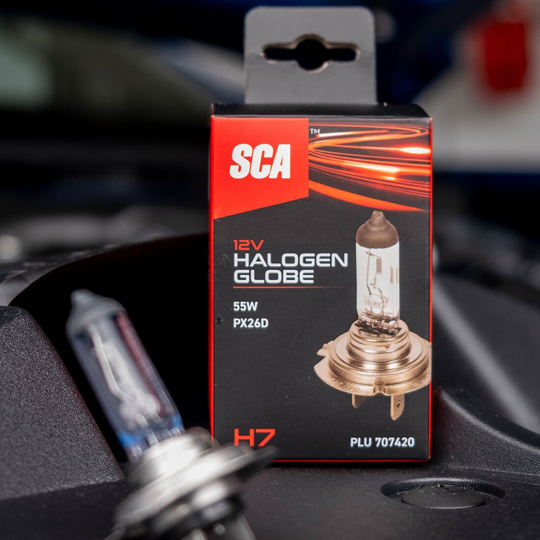 SCA Headlight Globe - H7 12V 55W, , scaau_hi-res