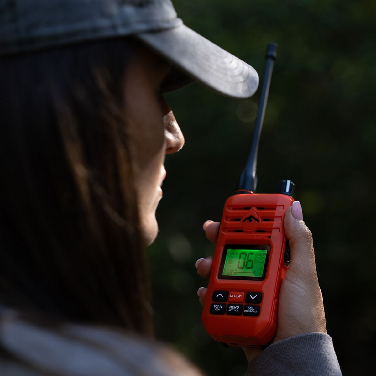 ECOXGEAR EXG510SORG Handheld 5W UHF Radio Blaze Orange, , scaau_hi-res