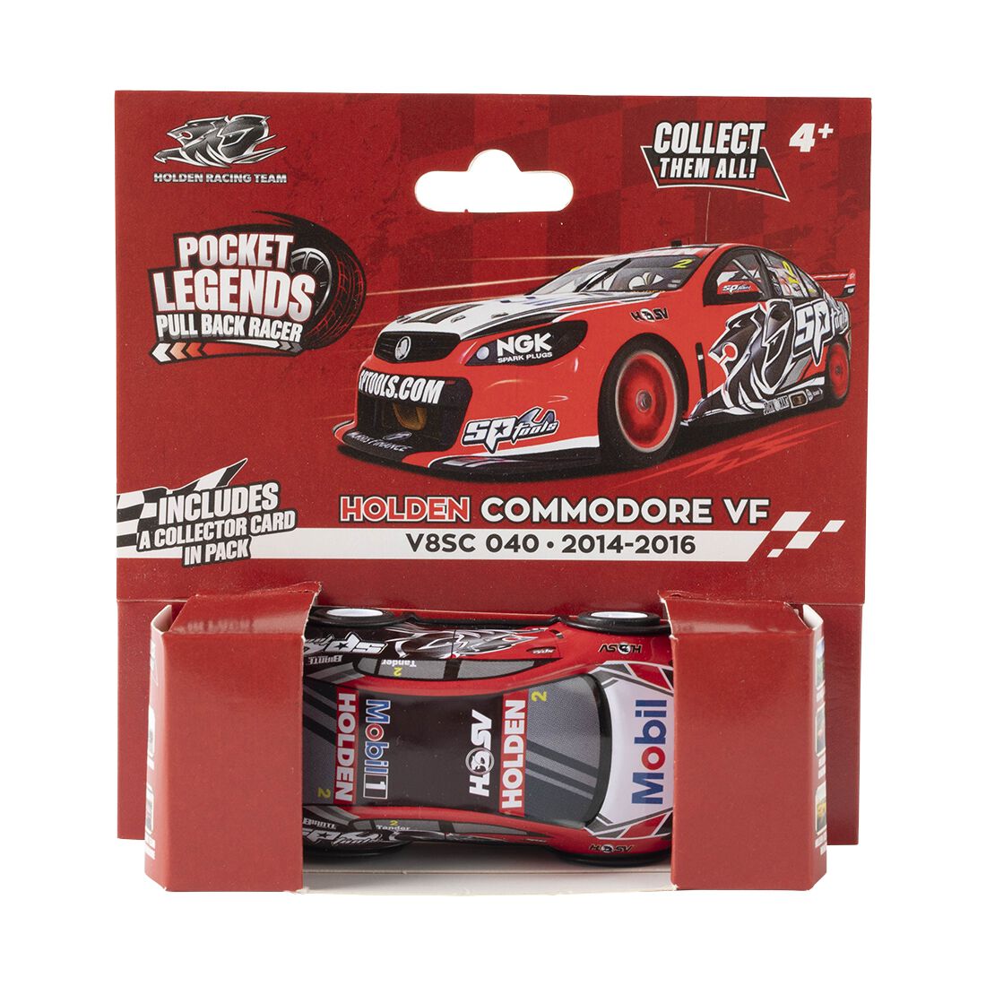 Pocket Legends Pull Back Racer - 2015 HRT Livery, , scaau_hi-res