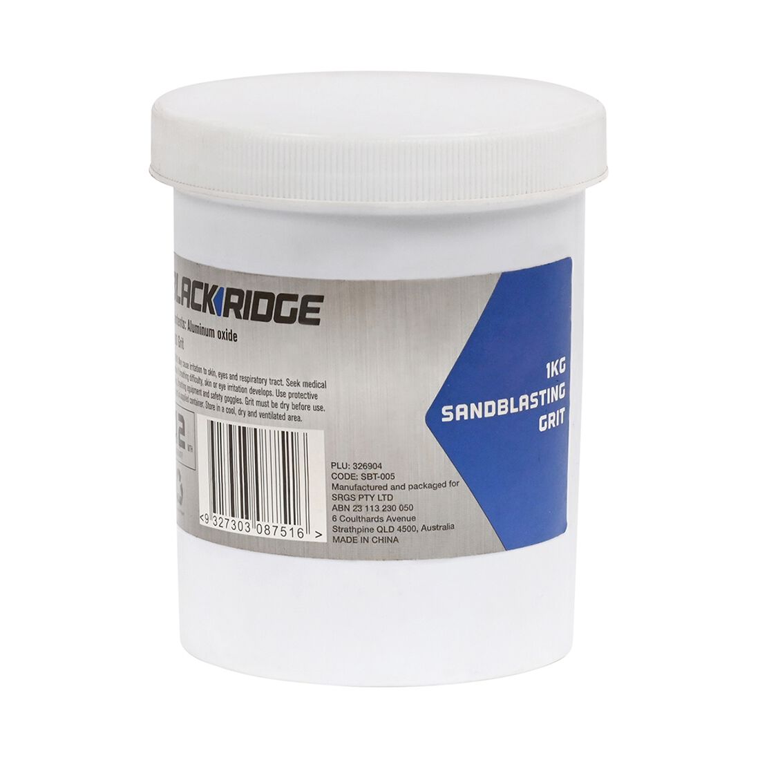 Blackridge Sandblasting Grit 1kg, , scaau_hi-res