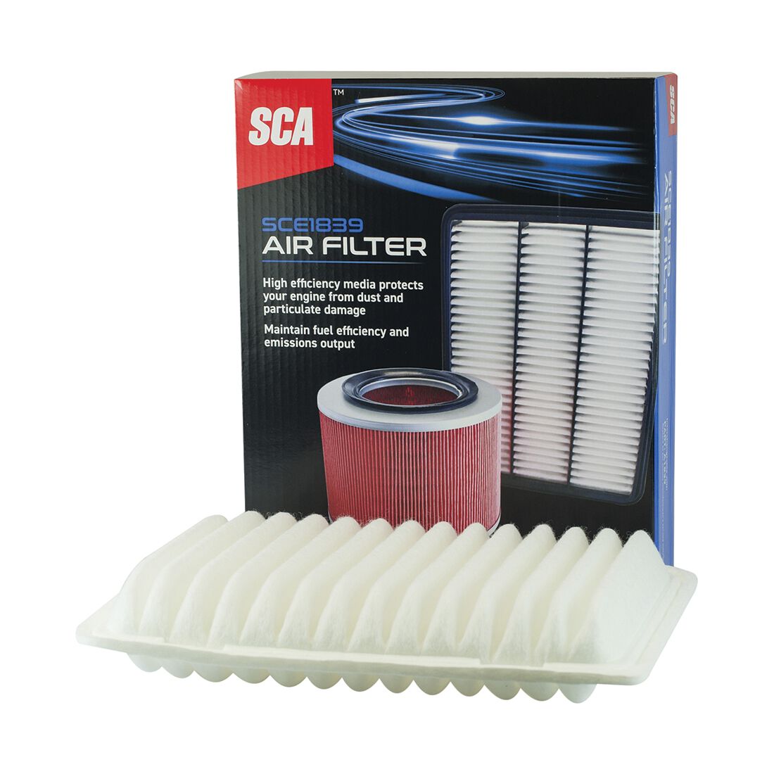 SCA Air Filter SCE1839 (Interchangeable with A1839), , scaau_hi-res