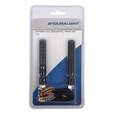 Enduralight Motorcycle Sequential Indicator Rear LED 2pk, , scaau_hi-res