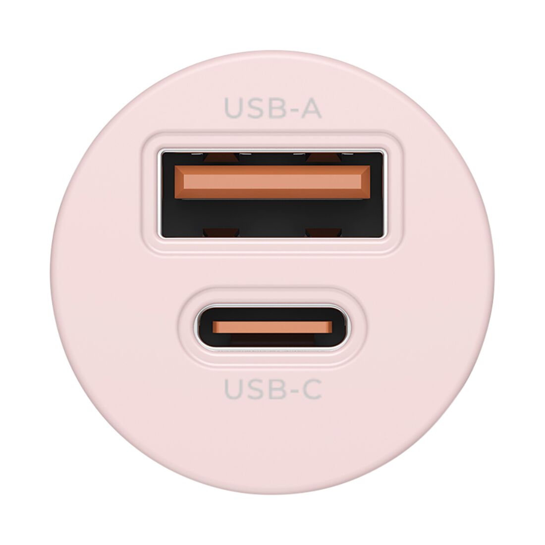 Cabin Crew 30W Dual Port Car Charger Pink, , scaau_hi-res