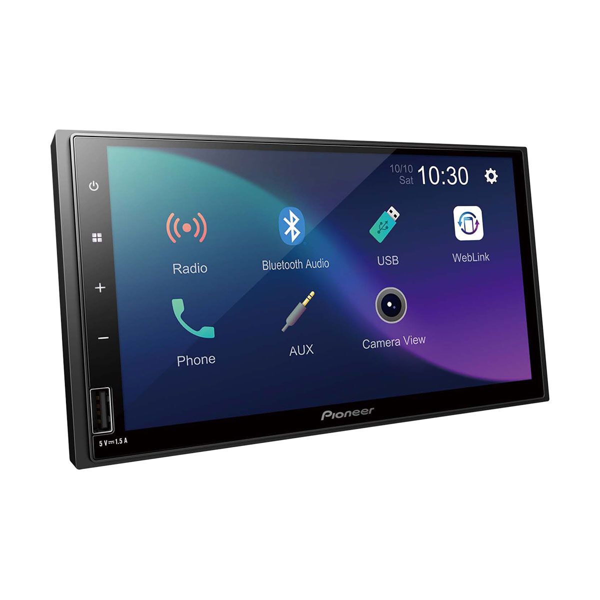 Pioneer DMH-A375BT Double DIN Touchscreen Head Unit, , scaau_hi-res