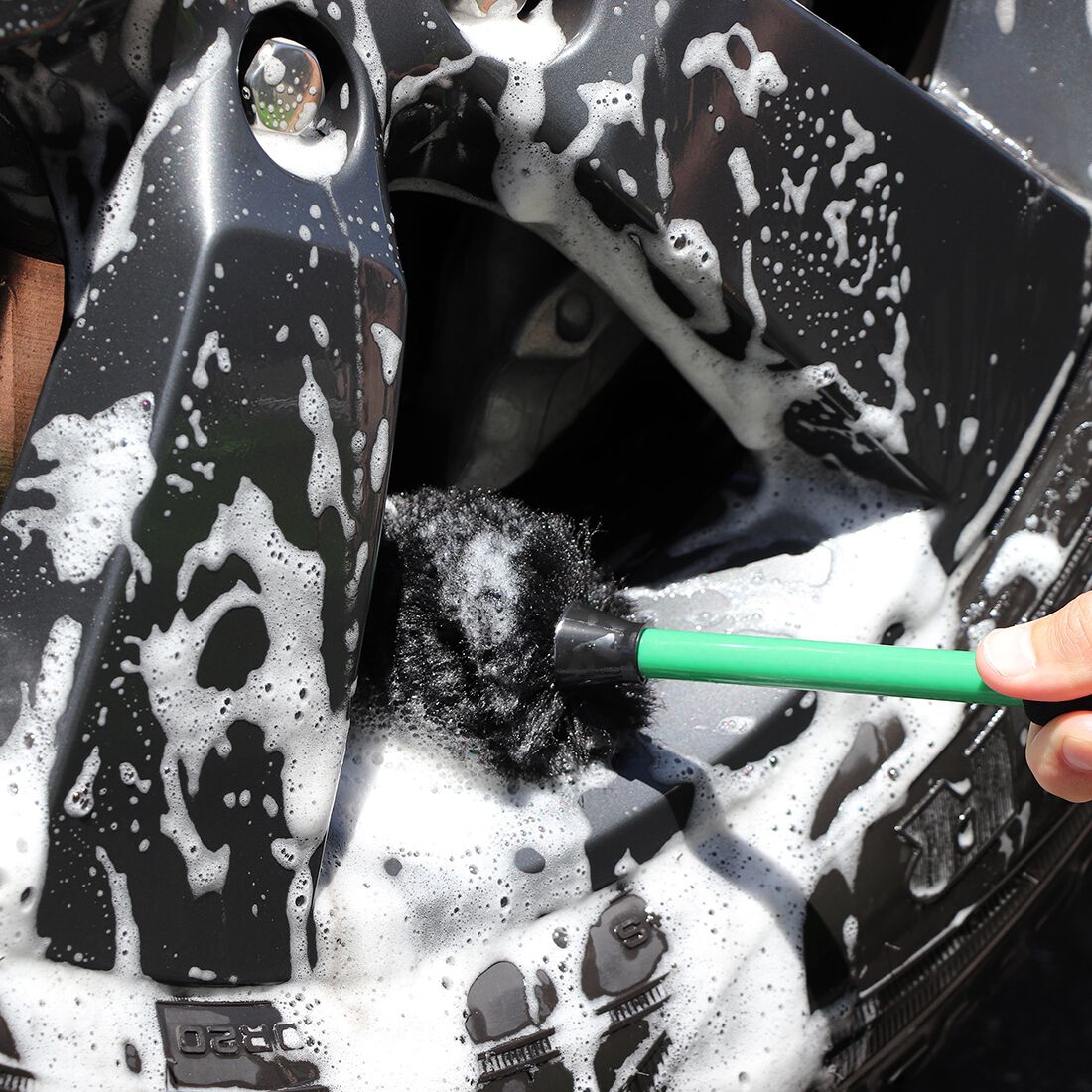 Turtle Wax Easy Reach Wheel Brush, , scaau_hi-res
