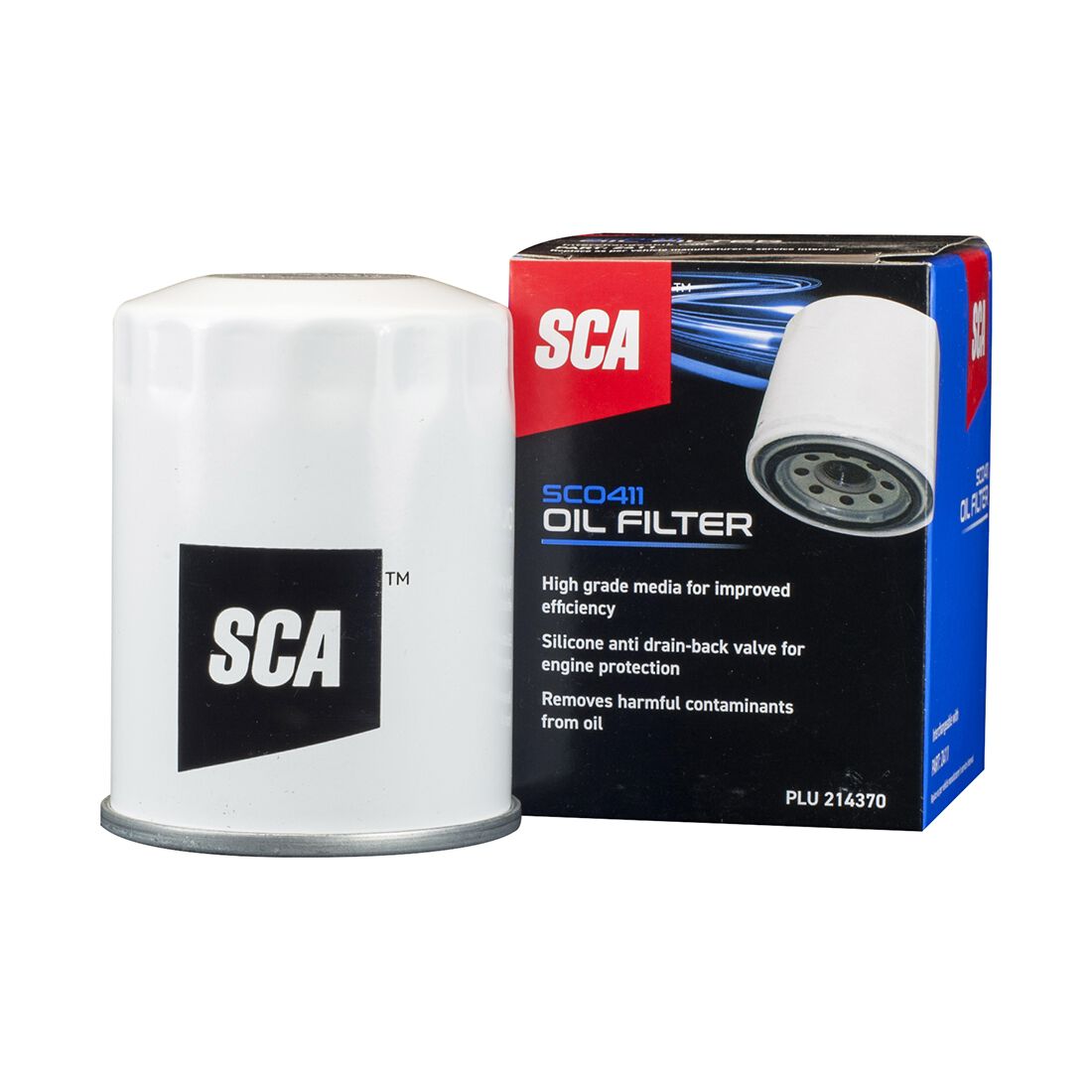 SCA Oil Filter SCO411 (Interchangeable with Z411), , scaau_hi-res