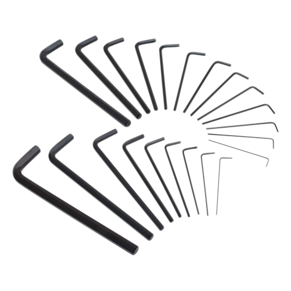 Stanley Hex Key Set Metric & SAE 22 Pieces, , scaau_hi-res