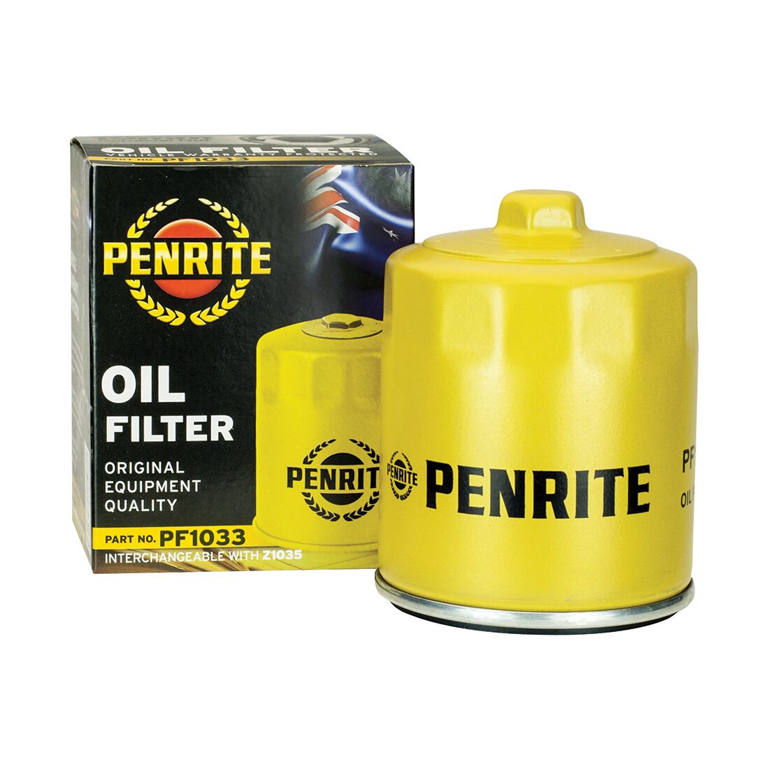 Penrite Oil Filter PF1033 (Interchangeable with Z1035), , scaau_hi-res