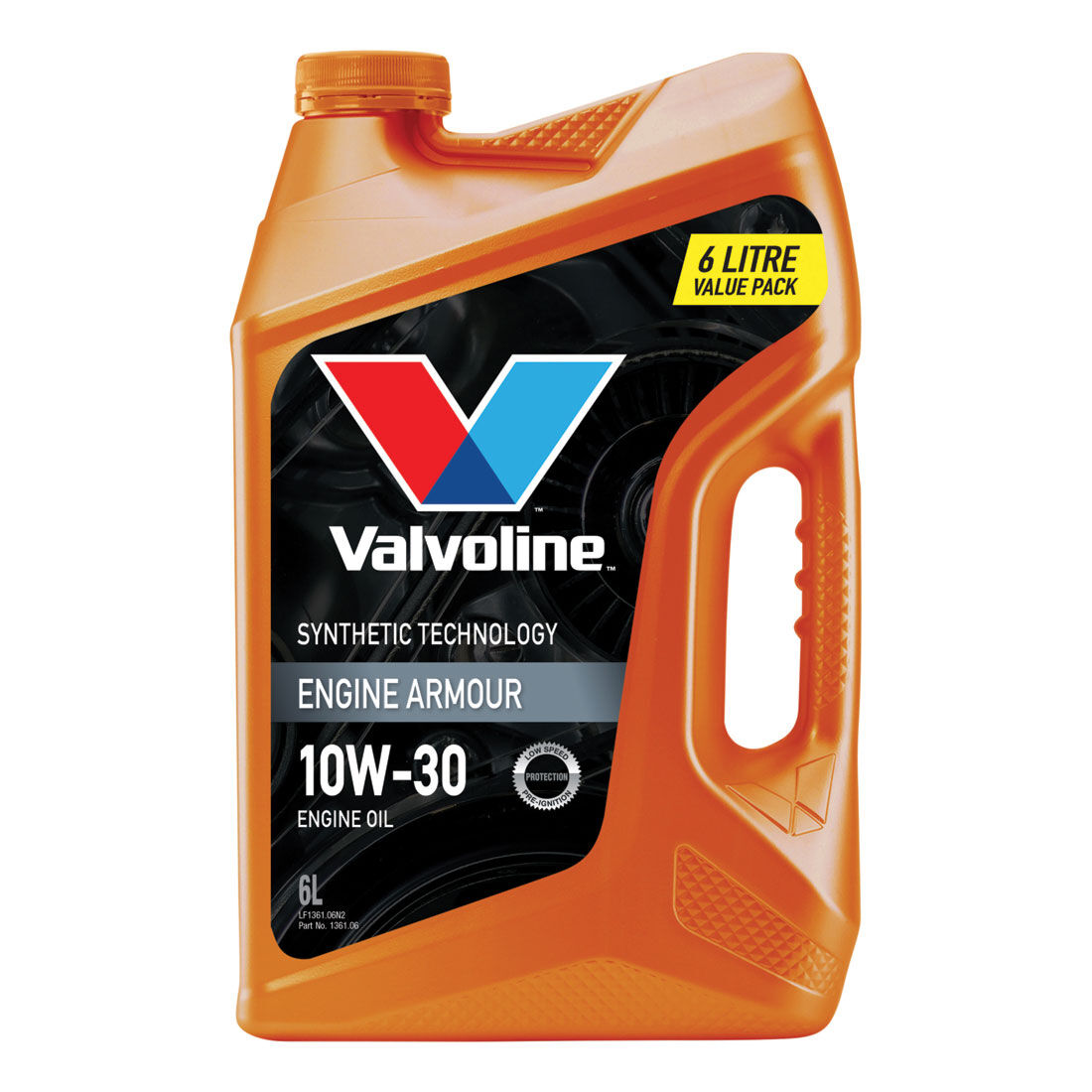 Valvoline Engine Armour Engine Oil 10W-30 6 Litre, , scaau_hi-res