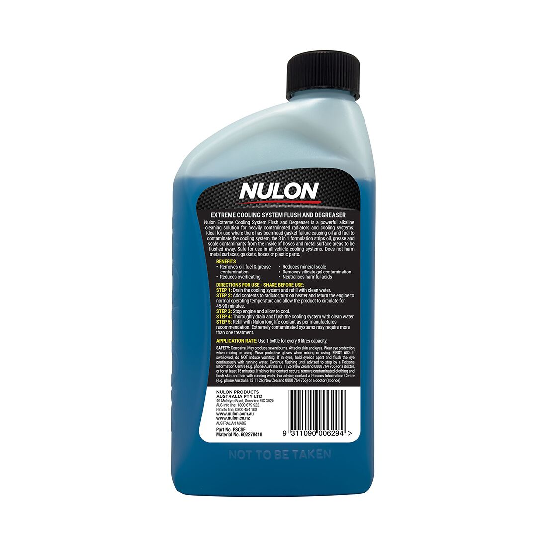 Nulon Extreme Cooling System Flush 500mL, , scaau_hi-res