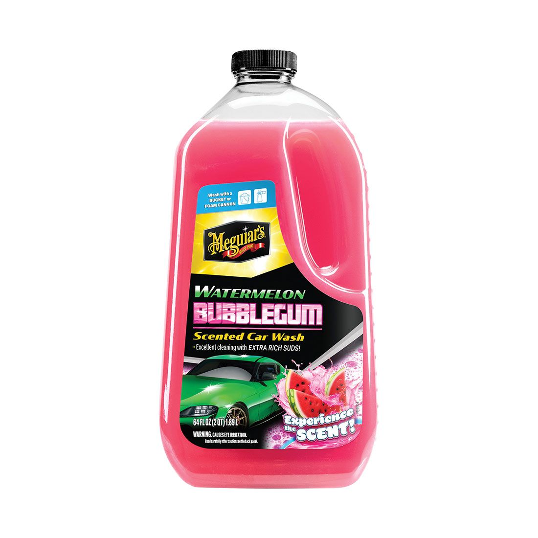 Meguiar&rsquo;s Watermelon Bubblegum Scented Car Wash 1.89L, , scaau_hi-res