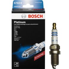 Bosch Platinum Spark Plug 6702-6 6 Pack, , scaau_hi-res