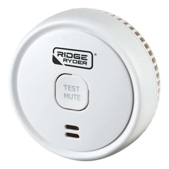 Ridge Ryder Caravan Smoke Alarm Detector Photoelectric 9V, , scaau_hi-res