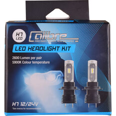 Calibre LED Headlight Globes - H7, , scaau_hi-res