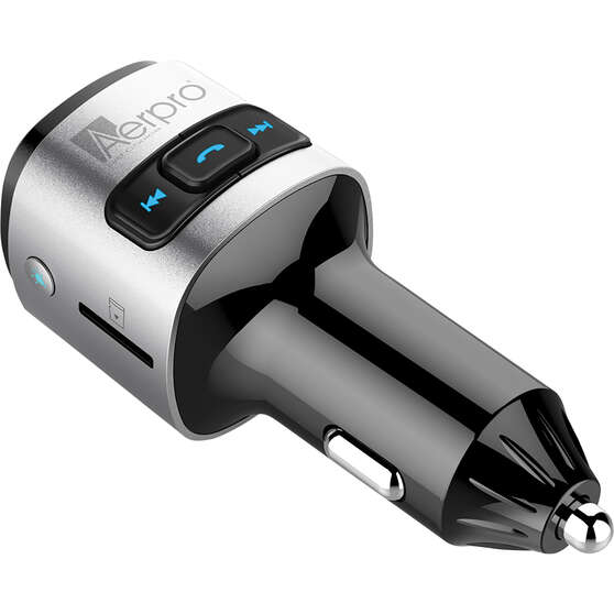 Aerpro Bluetooth FM Transmitter with QC3.0 USB APBT210, , scaau_hi-res