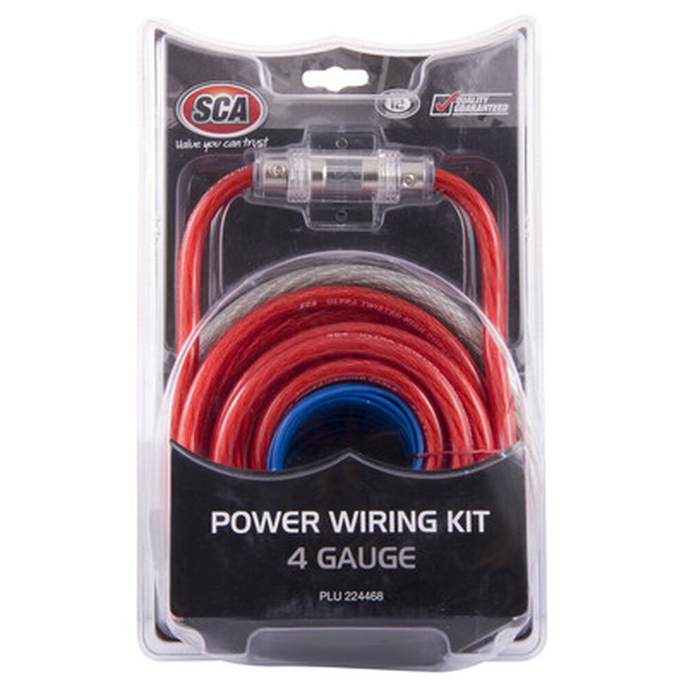 SCA Power Wiring Kit 4G Supercheap Auto