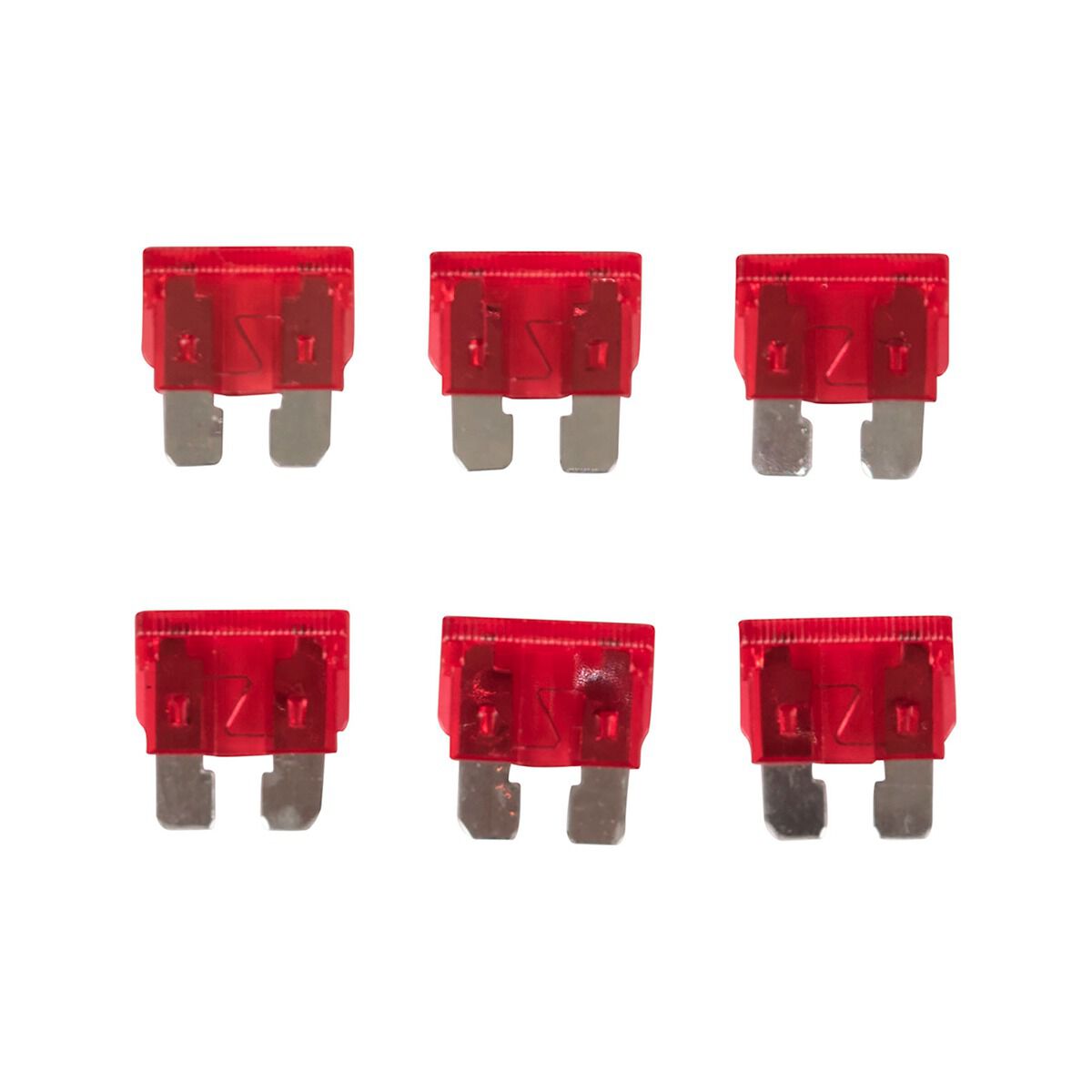 SCA Automotive Fuses - Standard Blade, 10 Amp, 6 Piece, , scaau_hi-res