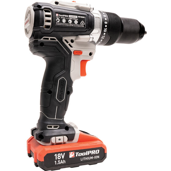 ToolPRO 18V Brushless Hammer Drill Supercheap Auto
