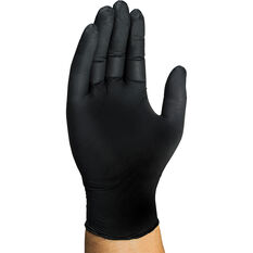 Mechanix Wear Black Nitrile Disposable Gloves 100pk Med, , scaau_hi-res