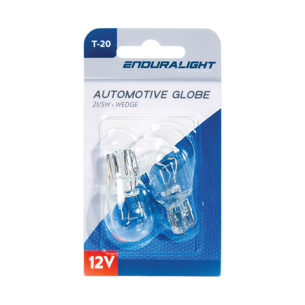 ENDURALIGHT Automotive Globes Wedge 12V, 21/5W, T20 Supercheap Auto