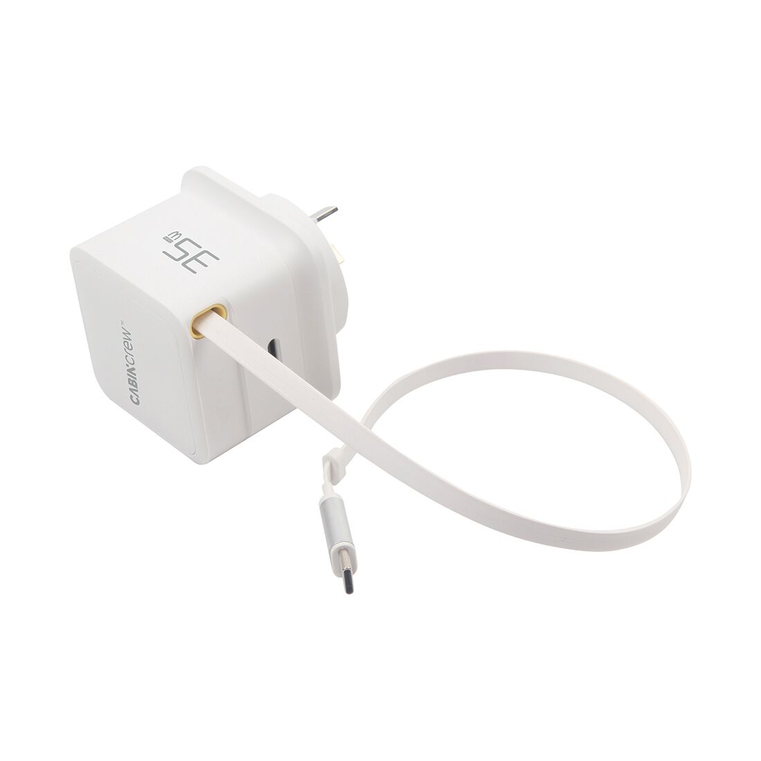 Cabin Crew 35W Travel Charger with Cable, , scaau_hi-res
