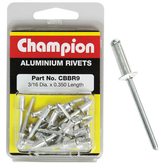 Champion Aluminium Rivet Pack - CBBR11, , scaau_hi-res