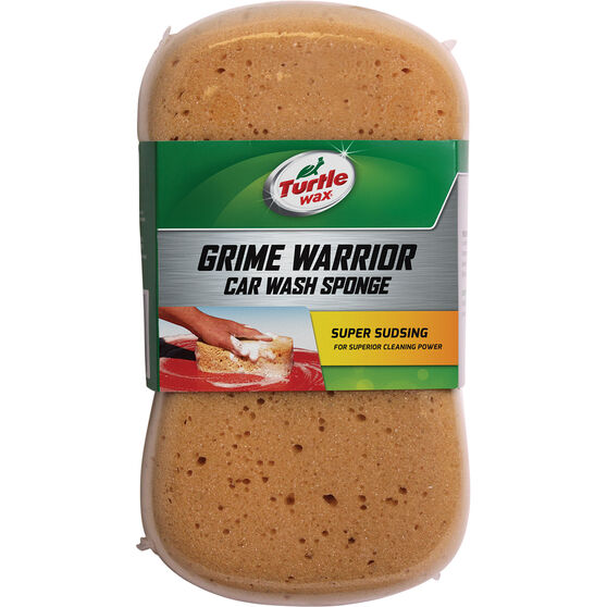 Turtle Wax Grime Warrior Car Wash Sponge, , scaau_hi-res