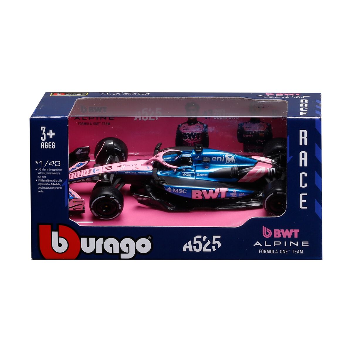 1:43 Die Cast 2025 Alpine #10 Gasly, , scaau_hi-res