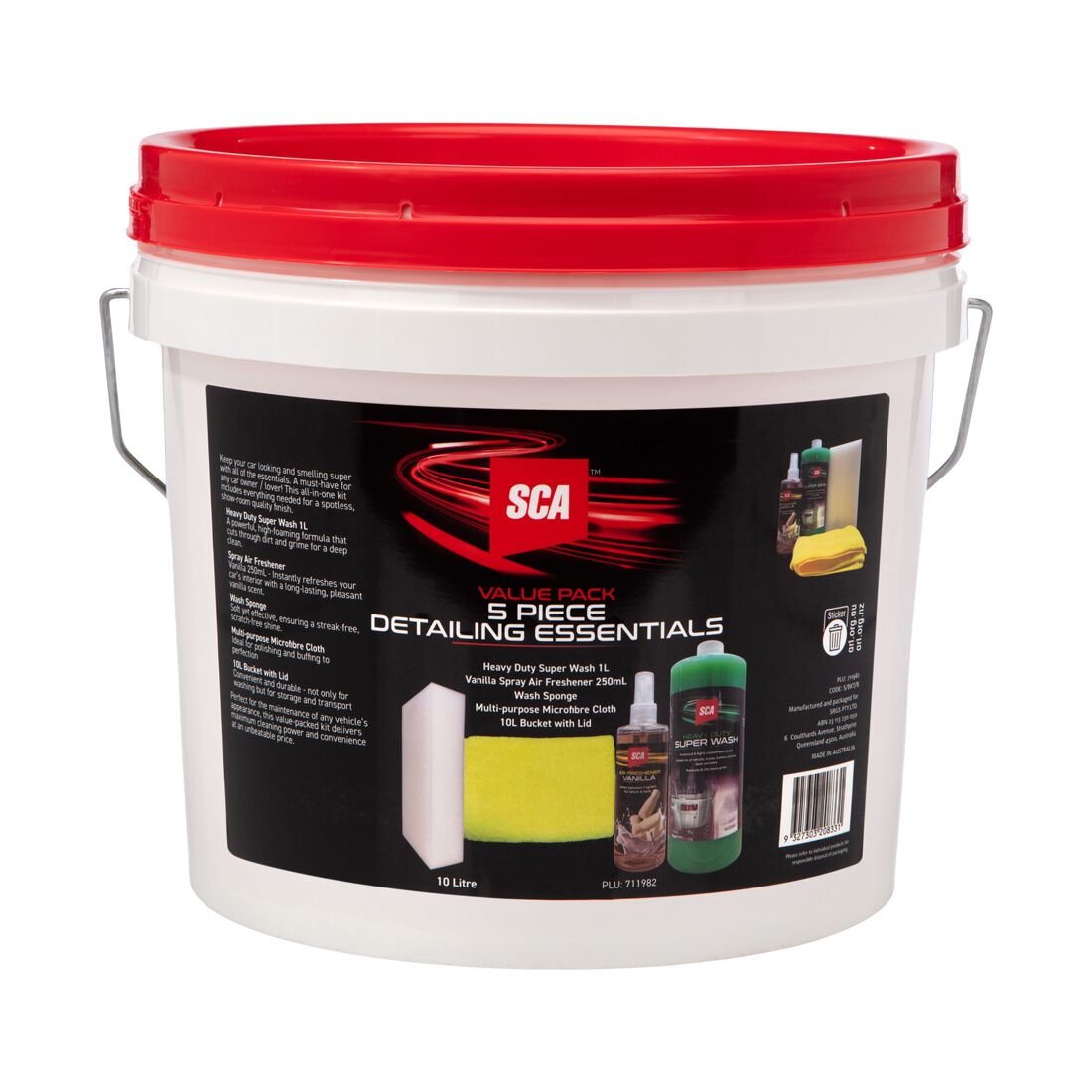 SCA Value Detail Wash Kit 5 Piece, , scaau_hi-res