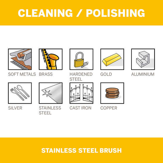 Dremel Stainless Steel Brush 19mm (530-2), , scaau_hi-res