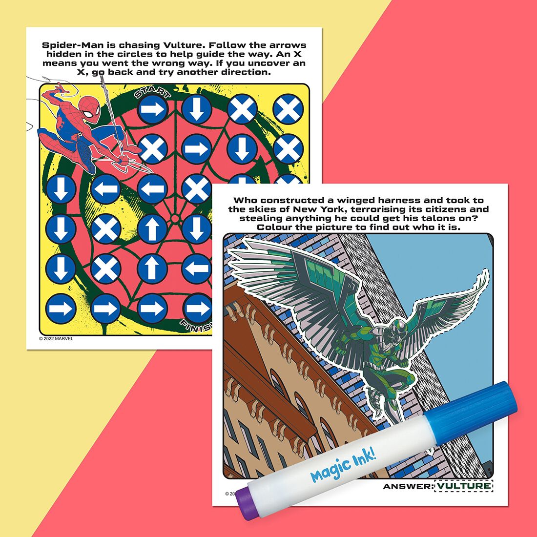 Inkredibles Spider-Man Magic Ink Pictures, , scaau_hi-res