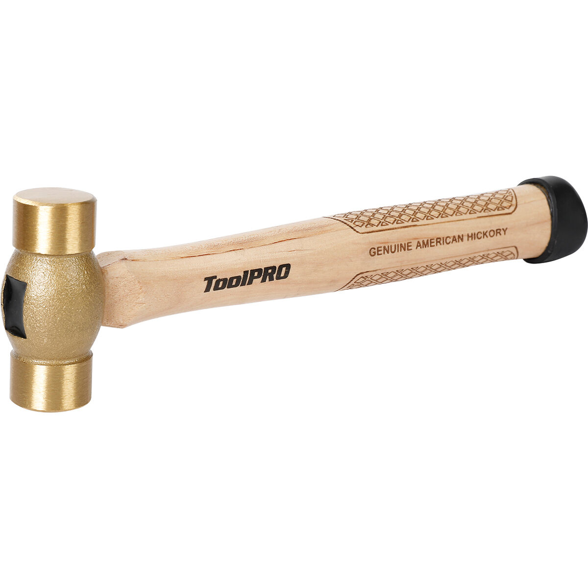 ToolPRO Brass Hammer - Hickory, 20oz, 565g, , scaau_hi-res