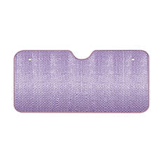 SCA Large Bubble Front Sunshade Matt Purple Accordion, , scaau_hi-res