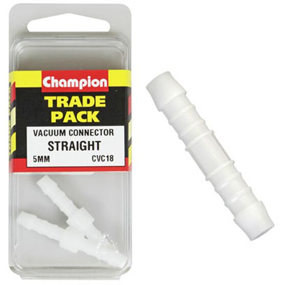 Champion Trade Pack Straight Connector CVC18, 5mm, , scaau_hi-res